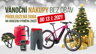 VÁNOČNÍ NÁKUPY S PRODLOUŽENOU DOBOU NA VÝMĚNU