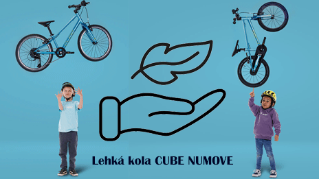 Lehká dětská kola CUBE NUMOVE