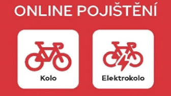 Online pojištění jízdní kola nebo elektrokola