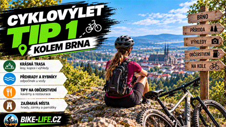 Cyklovýlet kolem Brna  - Tip 1