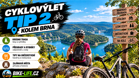 Cyklovýlet kolem Brna - Tip 2