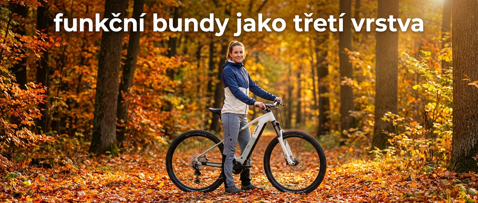 funkční bundy jako třetí vrtsva