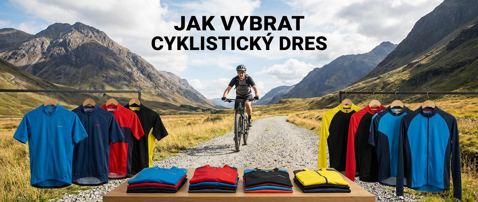 jak vybrat správný dres na kolo