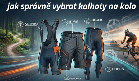 Jak vybrat správně kalhoty na kolo?