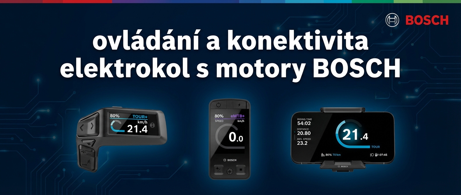 ovladače a displeje pro elektrokola bosch 