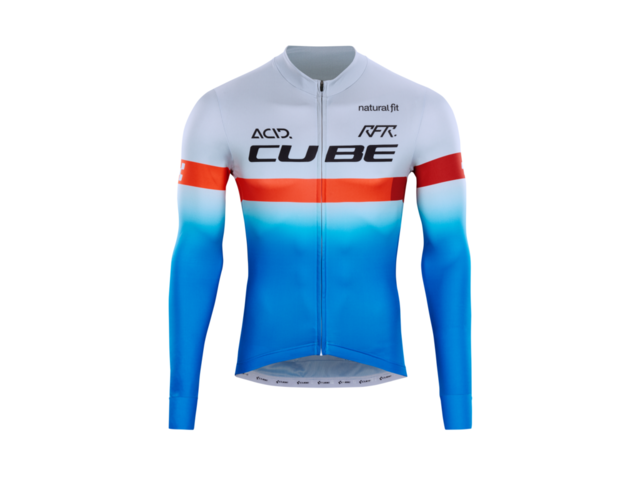 dres CUBE  CUBE TEAMLINE JERSEY dlouhý rukáv