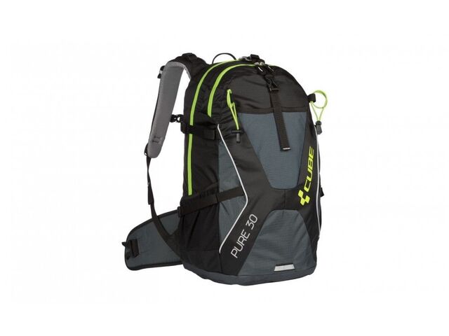 Batoh CUBE PURE 30 černo/zelený