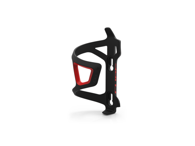 Košík na láhev CUBE pravý červený