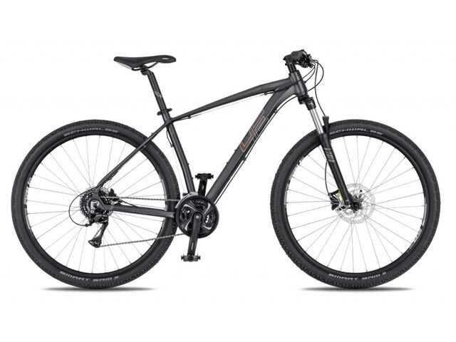 Horské kolo 4EVER SCELETON dark grey / black 2023