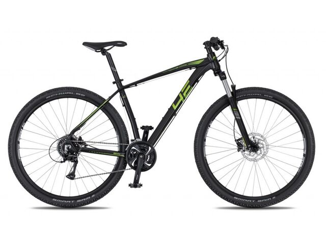 Horské kolo 4EVER SCELETON matt black / metal green 2023