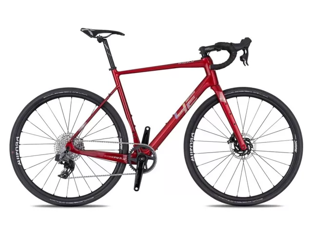 Gravel kolo 4EVER GRIZZLY AXS flame red / hologram