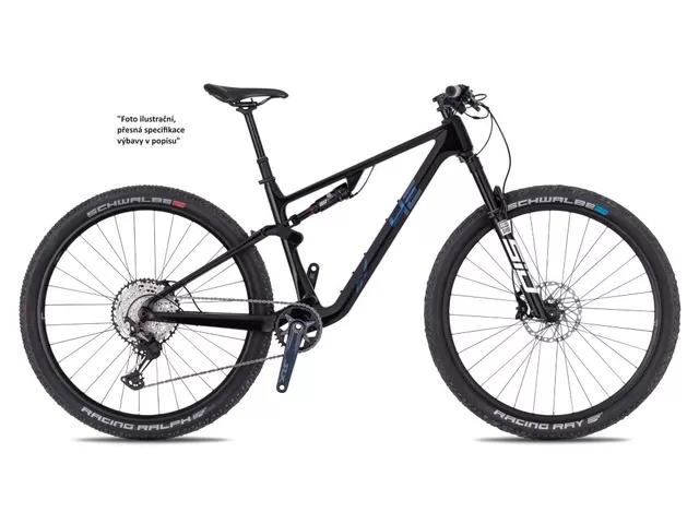 Celoodpružené kolo 4EVER SONNIC GX shiny black / hologram