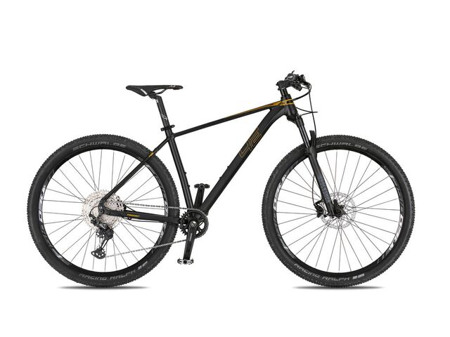 Horské kolo 4EVER PRODIGY RACE 2021 černo/zlatá