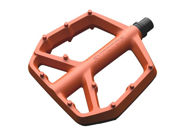 PEDÁLY FLAT SYNCROS SQUAMISH III fire/orange