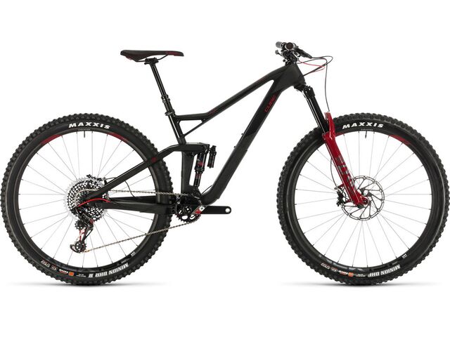 Horské kolo CUBE STEREO 150 C:68 SLT 29 2020 carbon´n´red