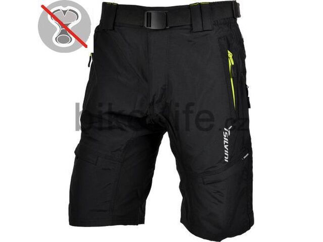 SILVINI pánské MTB cyklistické kalhoty RANGO MP857 black-lime