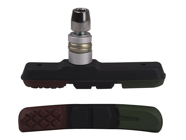 Brzdové špalíky  PRO-T V-brake třísměsová Color