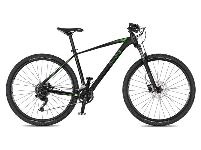 Horské kolo 4EVER FRONTBEE pearl black / green 2025