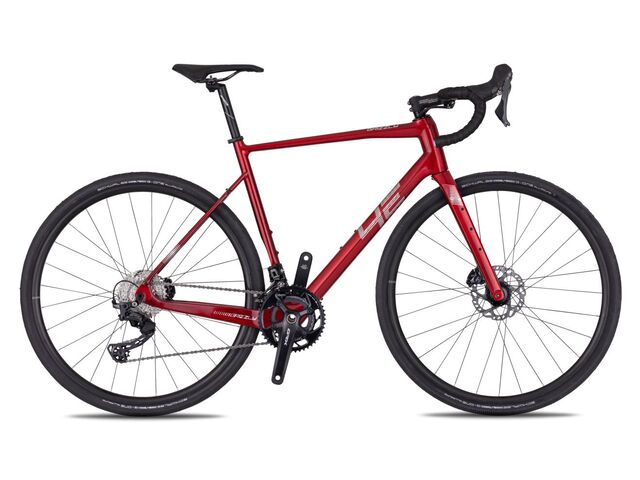 Gravel kolo 4EVER GRIZZLY RACE flame red / hologram 2025
