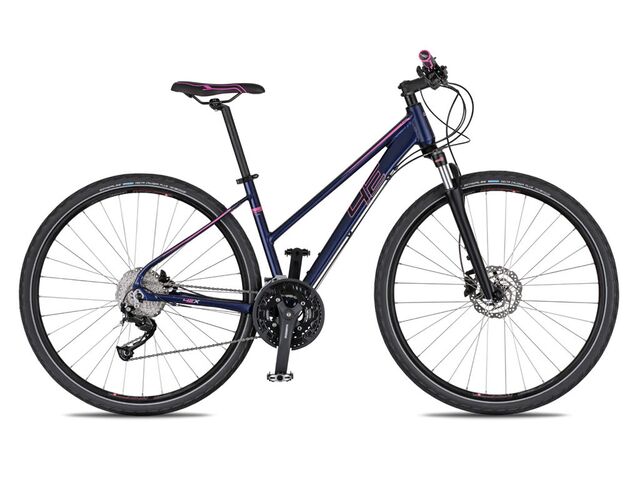 Krosové kolo 4EVER PULSE DISC 2021 fialová