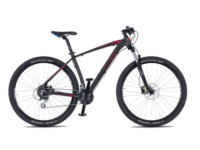 Horské kolo 4EVER SCELETON 2022 černá/červená