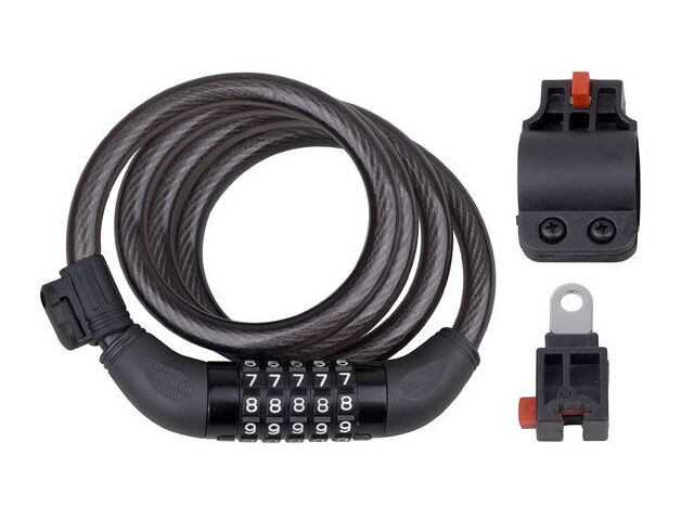 Zámek spirála kódový PRO-T Plus 5 čísel M12 x 120cm