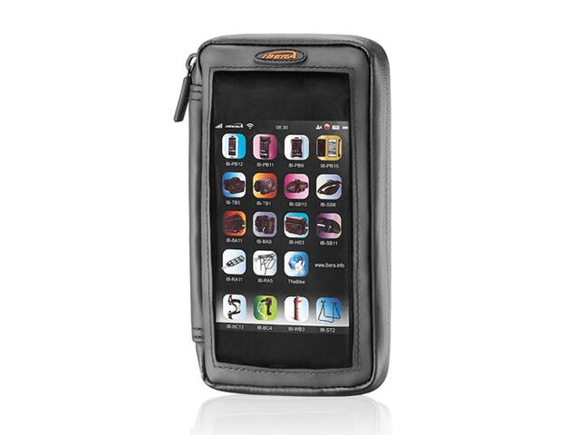 Pouzdro s peněženkou pro Smartphone 5 - 5.8" na představec IBERA IB-PB23