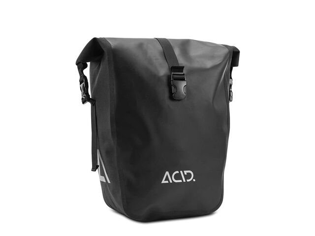 Boční taška ACID Traveler Pure 15 black na zadní nosič