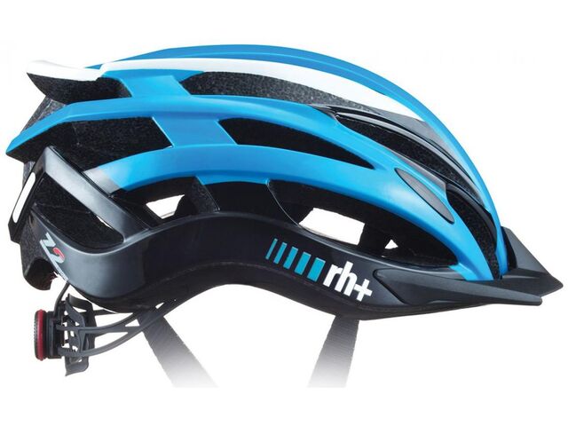Cyklistická helma RH+ 2in1, shiny salina azure/shiny white/shiny black