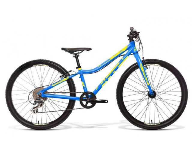 dětské kolo AMULET 24 Fun, blue shiny/light green shiny, 2022