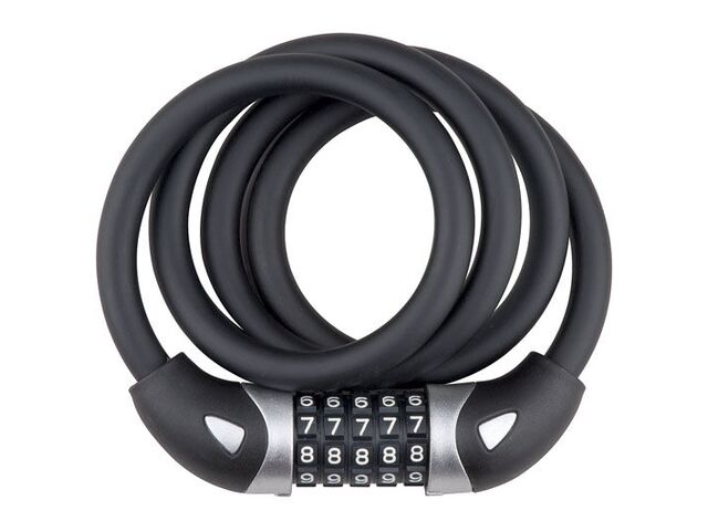 Zámek spirála kódový PRO-T Plus 5 čísel M12 x 120cm Color
