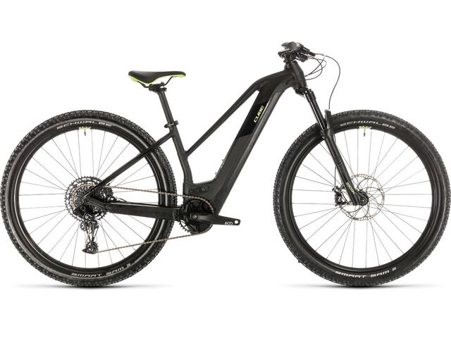 Horské elektrokolo CUBE ACCESS HYBRID SL 29 TRAPEZE 2020 black´n´green