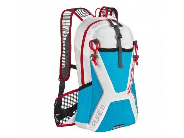 Batoh CUBE PURE 11 bílo/modrý