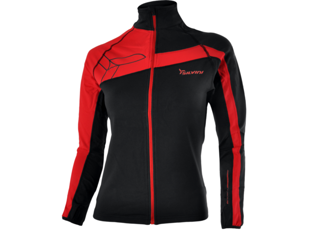 Dámská mikina SILVINI CARUSO WJ902 black-red