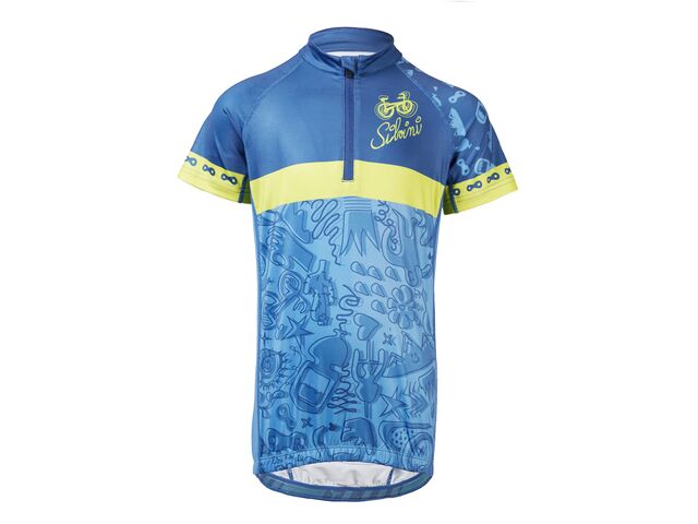 Dětský dres SILVINI Scrivia CD1434 blue-lime