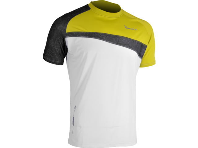 SILVINI pánské cyklistické triko COLI MD470 white-lime