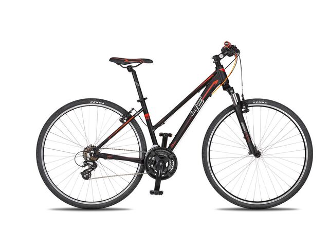 Krosové kolo 4EVER FLAME 2019 černá/červená