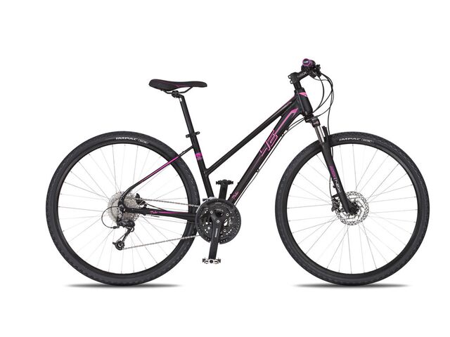 Krosové kolo 4EVER PULSE DISC 2019 černá/růžová