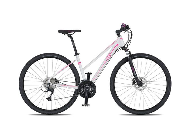 Horské kolo 4EVER PULSE DISC 2020 white/pink