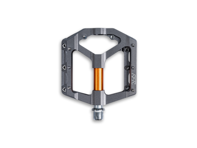 pedál RFR  FLAT SLT 2.0 šedo/oranžová