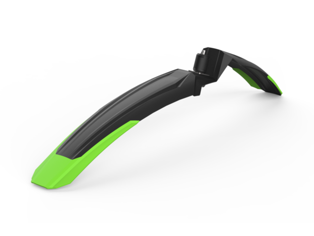 Blatník ACID CUBE vane přední černo zelená