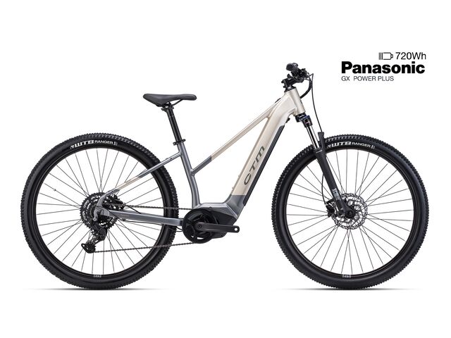 Elektrokolo CTM ROXXY GX - šedá / zlatošedá