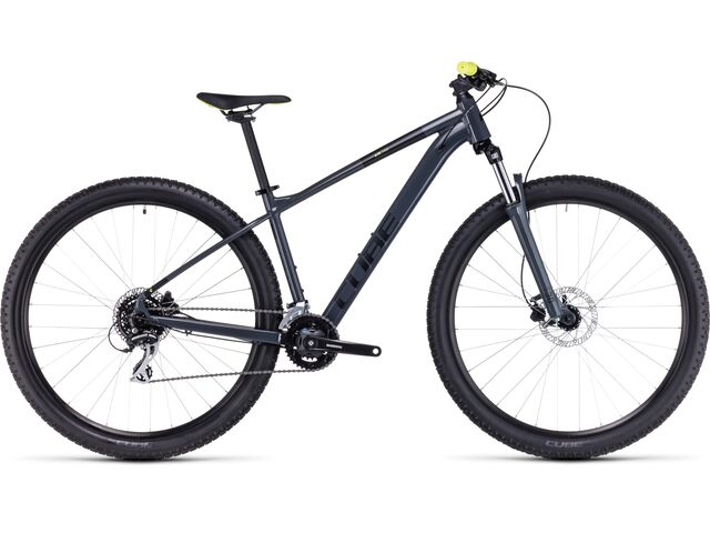 Horské kolo Cube AIM PRO grey´n´flashyellow 2024