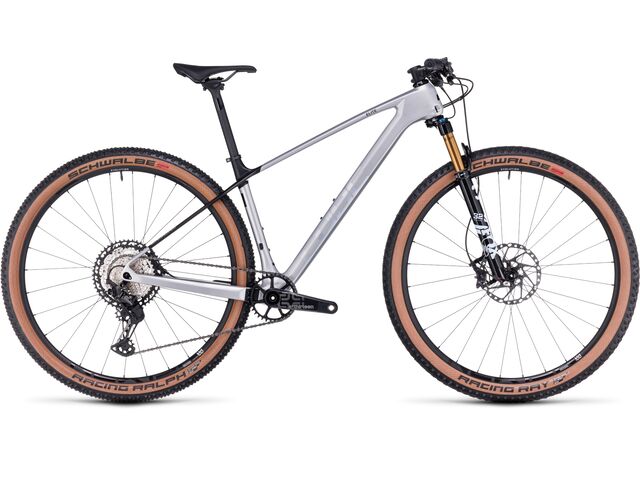 Horské kolo Cube ELITE C:62 PRO silver´n´carbon 2024