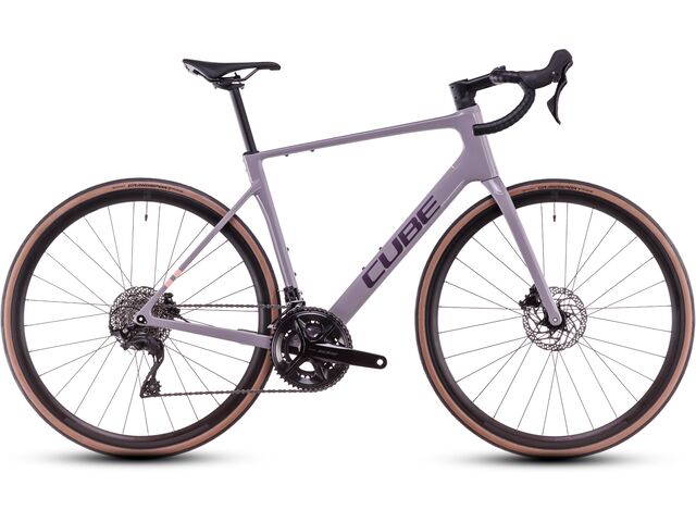 Silniční kolo CUBE ATTAIN C:62 RACE plumgrey ´n´ brink 2025