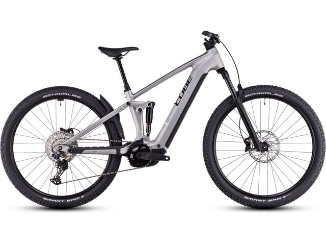 Elektrokolo CUBE STEREO Hybrid ONE22 RACE 800 silver´n´black 2025