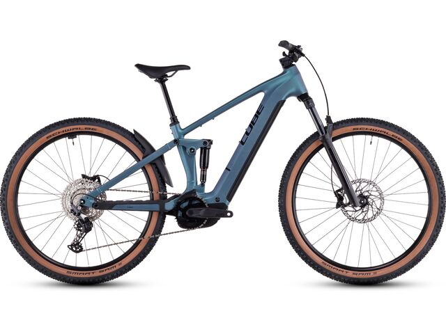 Elektrokolo CUBE STEREO Hybrid ONE22 RACE 800 smaragdgrey´n´black 2025