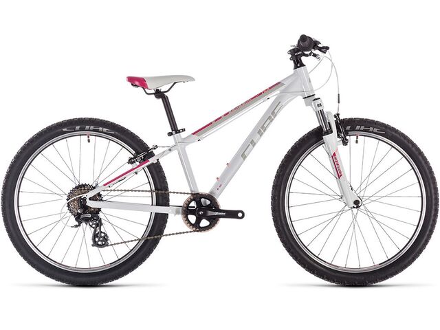 Dětské kolo CUBE ACCESS 240 2019 white´n´redn´coral