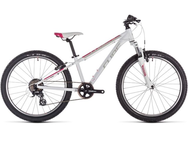 Dětské kolo CUBE ACCESS 240 2020 white´n´redn´coral