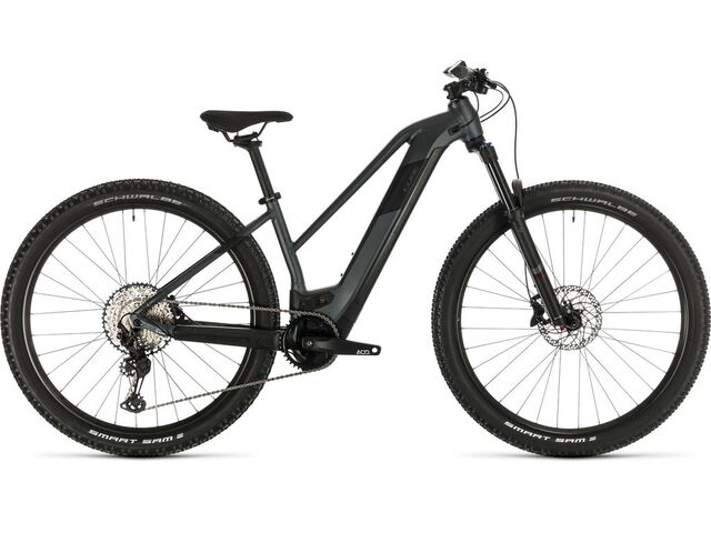 Horské elektrokolo CUBE ACCESS HYBRID EXC 29 500 TRAPEZE 2020 iridium´n´hazypurple